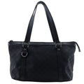 Gucci GG Nylon Canvas Black Tote