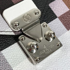 Louis Vuitton Clutch Folder Mark Cow Moflage Leather Brown — view 5