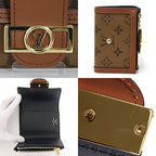 Louis Vuitton Portefeuille Dauphine Compact Trifold Wallet Monogram Reverse — view 6
