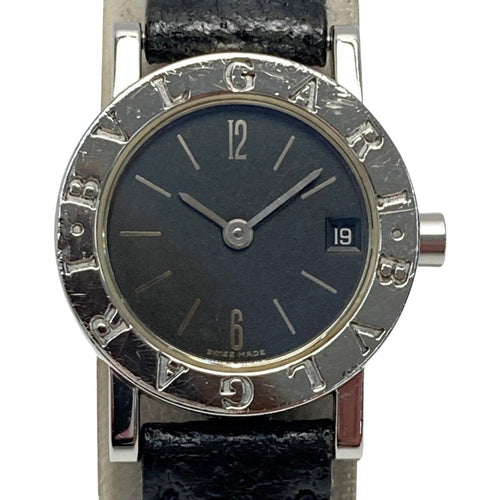 Bvlgari Date Black Dial Quartz Watch
