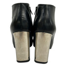 Celine Short Boots 38 Black Leather — view 3