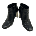 Celine Short Boots 38 Black Leather — view 2