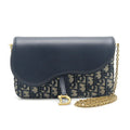 Dior Saddle Chain Pouch Oblique