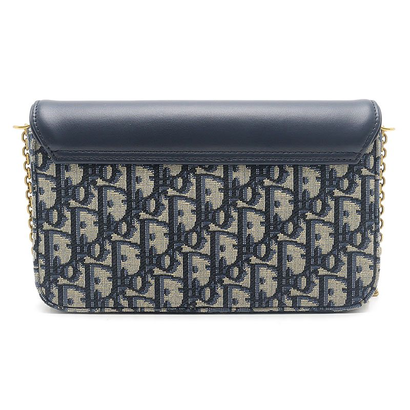 Dior Saddle Chain Pouch Oblique — view 4