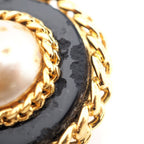 Chanel Faux Pearl 26 Earrings Gold — view 6