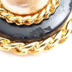 Chanel Faux Pearl 26 Earrings Gold — view 7
