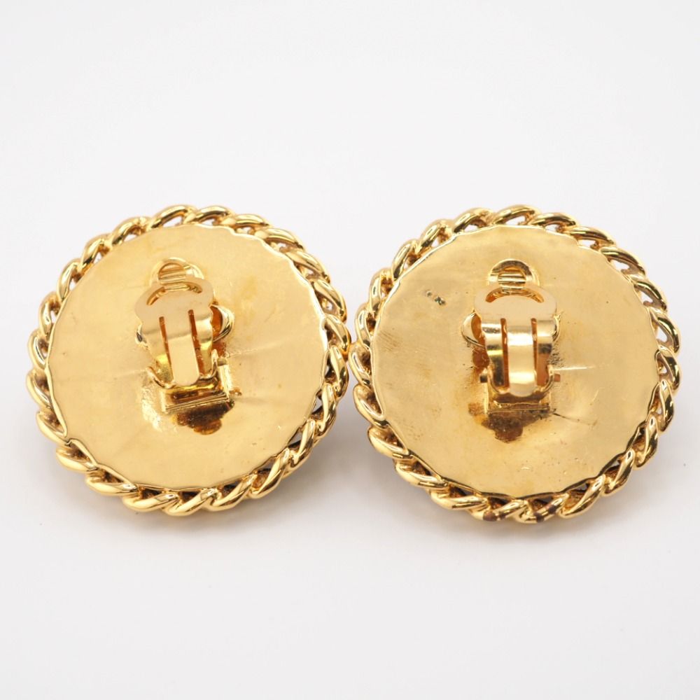 Chanel Faux Pearl 26 Earrings Gold — view 3