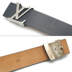 Louis Vuitton Ceinture LV Initial Belt Black — view 4