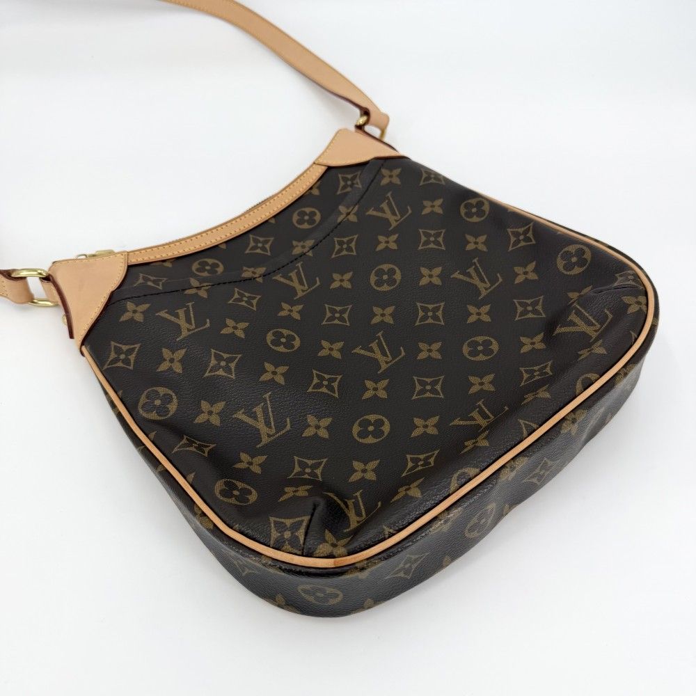 Louis Vuitton Shoulder Bag Odeon PM Crossbody PM Monogram Canvas Brown Gold — view 3