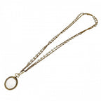 Chanel Necklace Long Pendant Loupe CC Logo Vintage Faux Pearl — view 4