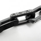 Louis Vuitton Necklace Monogram Chain Silver Black — view 7