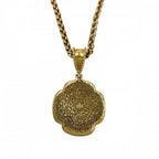 Chanel Necklace CC Logo Chain Vintage Gold Plated — view 2