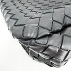 Bottega Veneta Tote Intrecciato Small Campana Handbag Leather Black — view 6
