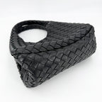 Bottega Veneta Tote Intrecciato Small Campana Handbag Leather Black — view 3