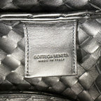 Bottega Veneta Tote Intrecciato Small Campana Handbag Leather Black — view 5