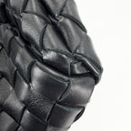 Bottega Veneta Tote Intrecciato Small Campana Handbag Leather Black — view 9
