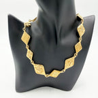 Chanel Necklace Logo Mademoiselle Vintage Gold Plated — view 3