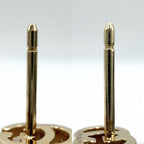 Gucci Earrings GG Running 18k YG Small Simple Gold — view 3