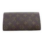 Louis Vuitton Monogram Pochette Porte Monet Cles Wallet Brown — view 2