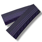 Fendi Scarf Zucca Pattern FF Logo Wool Purple — view 4