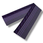 Fendi Scarf Zucca Pattern FF Logo Wool Purple — view 3