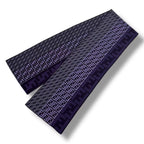 Fendi Scarf Zucca Pattern FF Logo Wool Purple — view 2