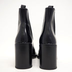 Prada Side Gore Boots Leather Black — view 3