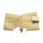 Gucci GG Canvas Bifold Wallet Gold Color Brown — view 7