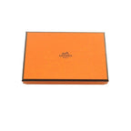Hermes Calvi Duo Coin Purse Bifold Leather Pink — view 7
