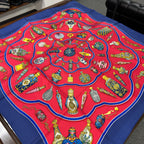 Hermes Carre 90 Scarf Petit Campotre Flacon Gabloche
