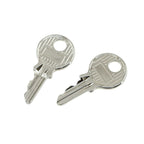 Hermes Cadena Key Set Padlock Silver Lock — view 2