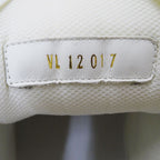 Louis Vuitton Sneakers Monogram Leather LV Trainer Line Green White — view 8