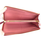 Prada Saffiano Pink Gold Leather Wallet — view 6
