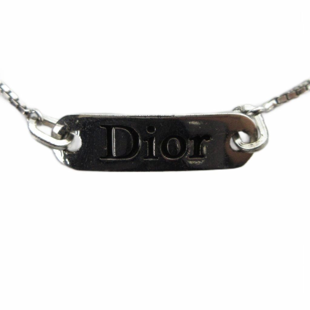 Dior Bracelet Bangle Logo Silver — view 3