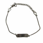 Dior Bracelet Bangle Logo Silver — view 2
