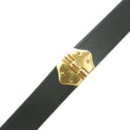 Louis Vuitton Belt Buckle Enamel 75 30 Black — view 8