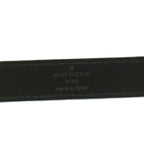 Louis Vuitton Belt Buckle Enamel 75 30 Black — view 9