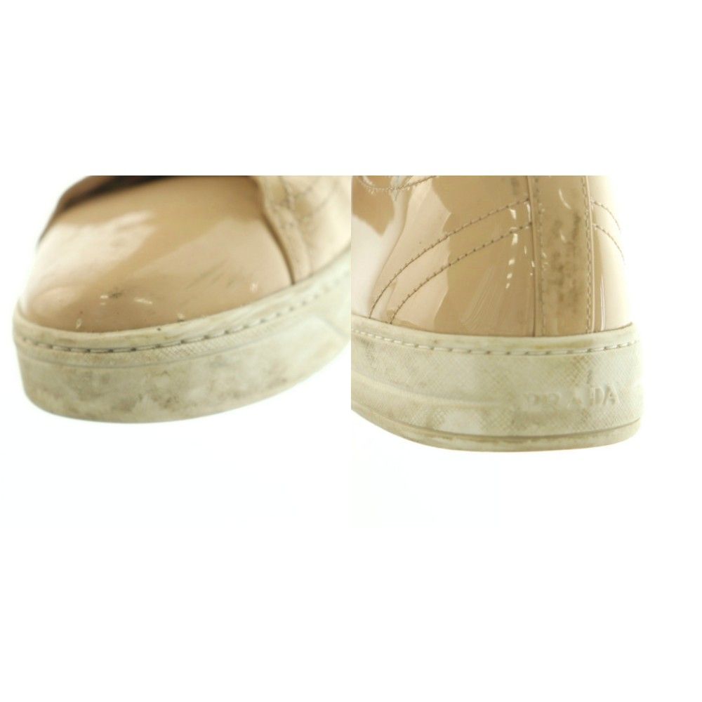 Prada Sneakers Enamel 35.5 Pink Beige — view 8