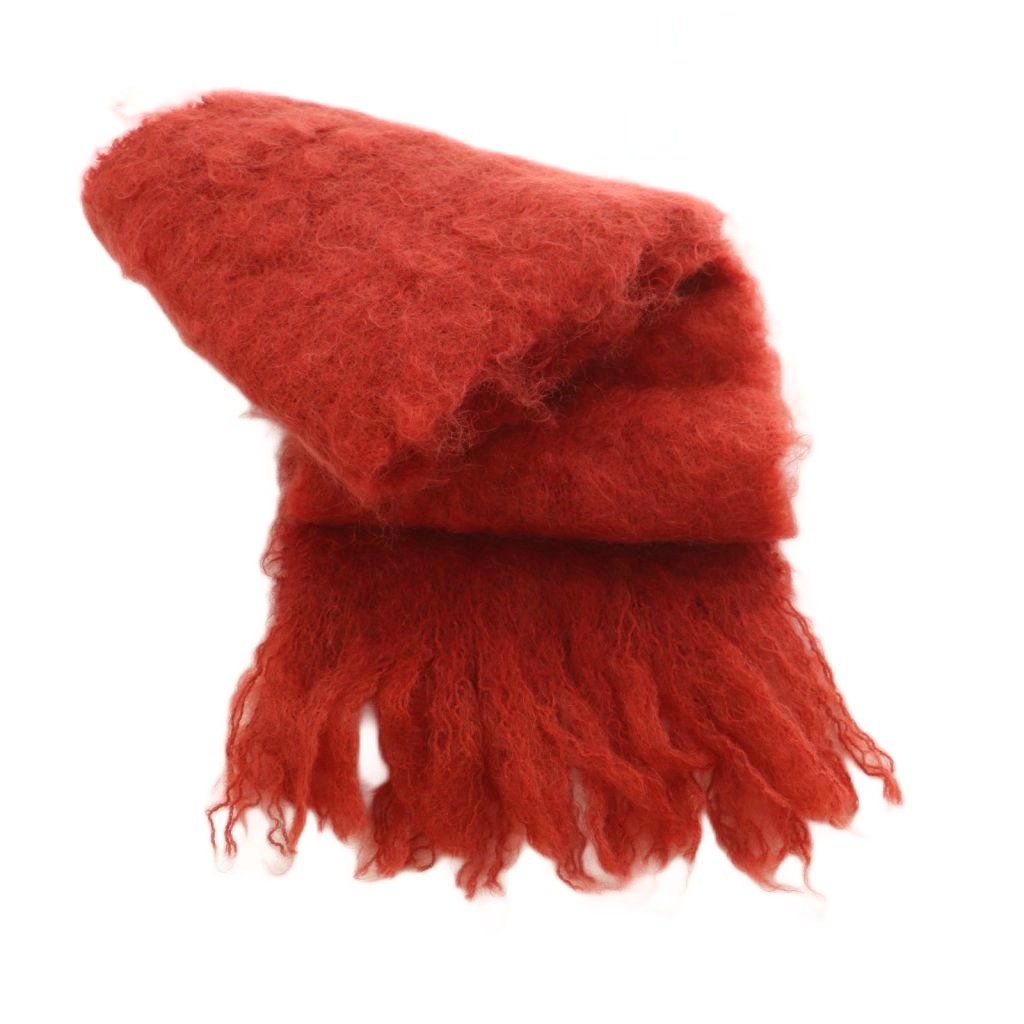 Loewe Scarf Mohair Wool Blend Fringe — view 3