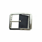 Louis Vuitton Belt Ceinture Monogram Silver Logo Leather White — view 4