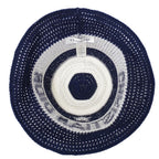 Dior Hat Cotton D-tulipe Cloche Hat Navy White M Hat Star — view 6