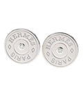 Hermes Earrings White Gold