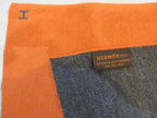 Hermes Scarf Reversible Logo Cashmere Silk — view 4