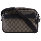 Gucci GG Supreme Canvas Brown Shoulder