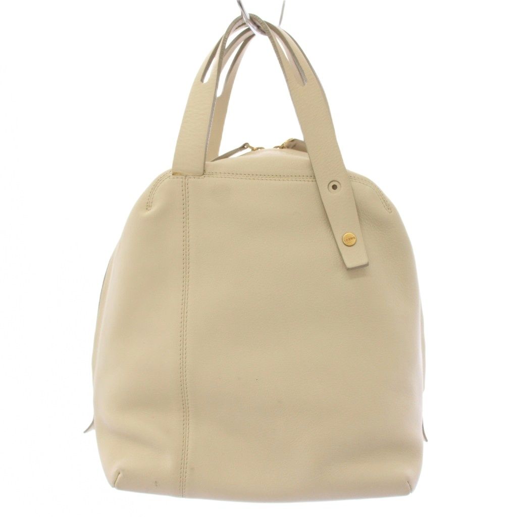 Loewe Handbag with Leather Pouch White Ivory TK — view 2