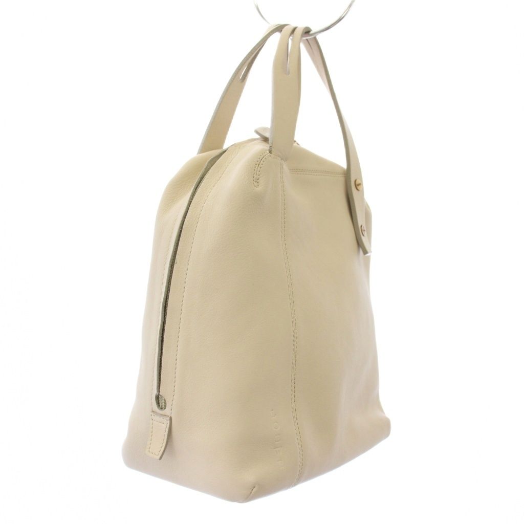 Loewe Handbag with Leather Pouch White Ivory TK — view 3