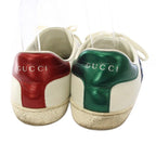 Gucci Sherry Line Ace Sneakers Leather Shoes Three Little Pigs Embroidery — view 7