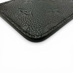 Louis Vuitton Card Case Holder Romy Monogram Empreinte Coin Purse Noir Black — view 5