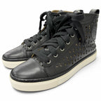 Hermes Jimi Leather Perforated Sneaker