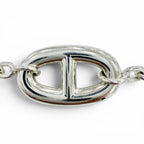 Hermes Farandole 925 Chaine D'ancre 15 cm Chain Bracelet Silver — view 3